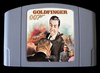 64-битови игри ** GOLDFINGER 007 (версия за Европа, PAL!! Сух Златоглаза !! )