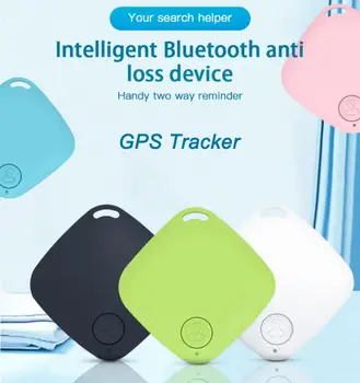 GPS Тракер Мини Bluetooth Анти-изгубено Устройство За Проследяване с GPS Дистанционно Управление 2-Начин за Търсене на Аларма за Автомобил Домашни Любимци Деца Тракер Локатор