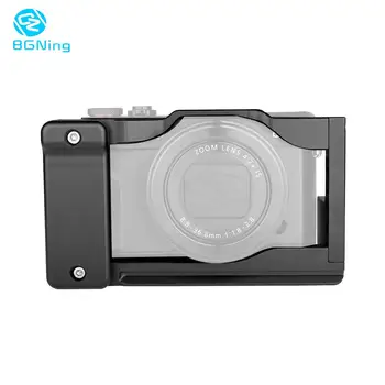 Алуминиева Клетка за Фотоапарат Canon G7 X MARK III, Защитен Калъф, Монитори, Видеопленка, Стабилизатор за запис на Видео QR-табела с Прикрепен за Студено Башмака